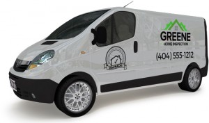 Greene Home Inspection van